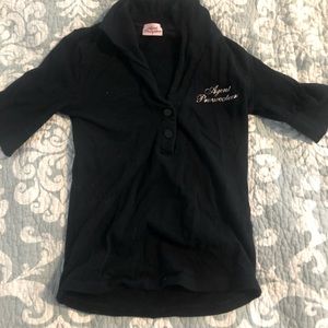 Agent Provocateur fitted black shirt